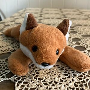 Beanie Baby Fox Sly 90s Vintage *missing TY tag*